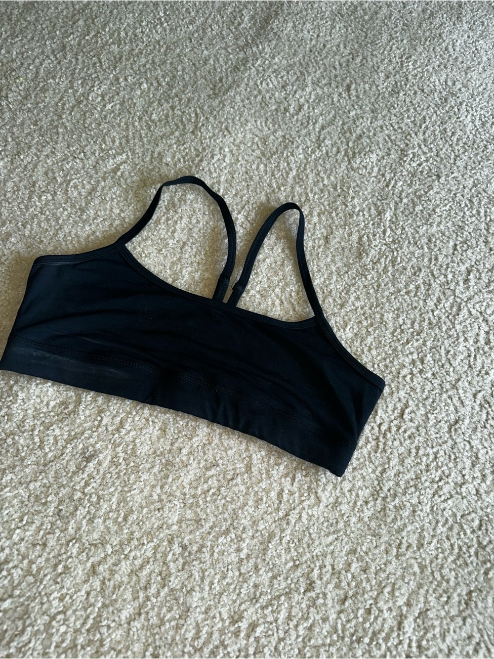 torrid Black Seamless Crop Sports Bralette